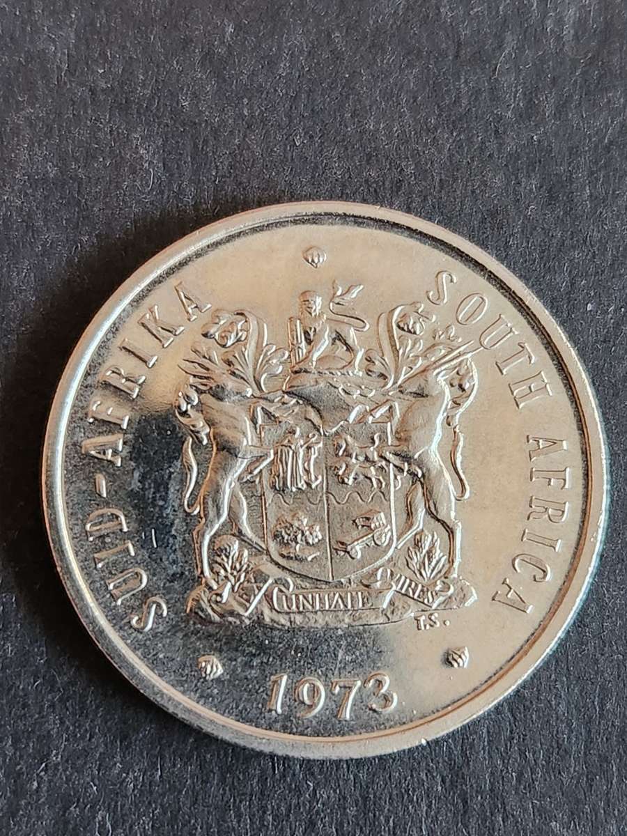 Republic 20 Cents 1973 (scarce date) - as per photograph