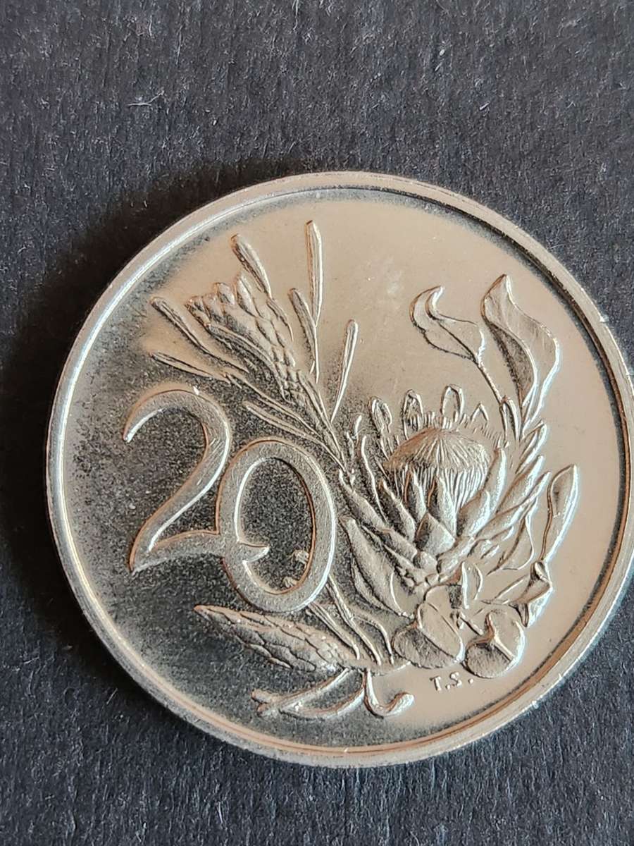 Republic 20 Cents 1973 (scarce date) - as per photograph