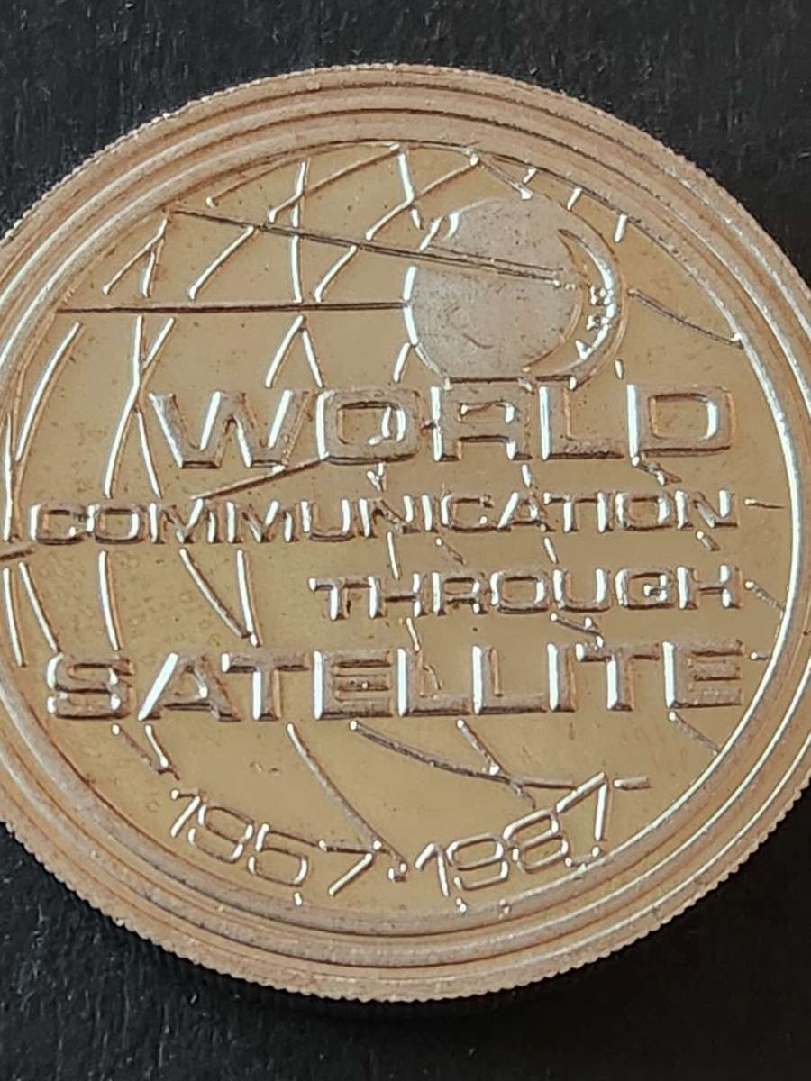 One Troy Ounce Silver Baron (999.5) 1987 - as per photograph