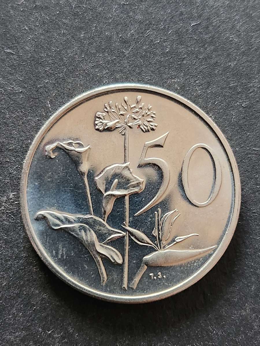 SA 50 Cents 1973 UNC - as per photograph