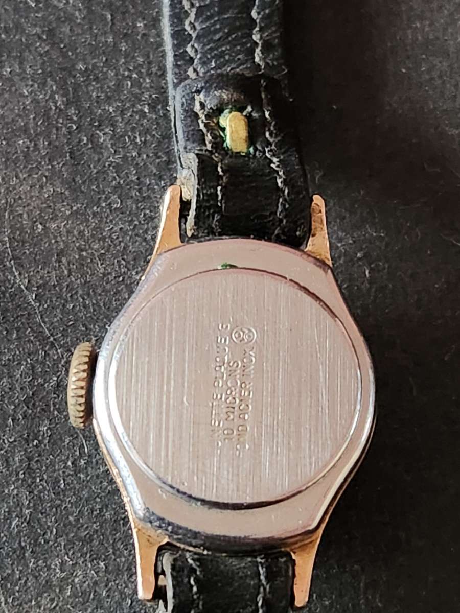 Vintage Ladies Oris Antishock Swiss made Mechanical Wrist Watch (10 microns) not working