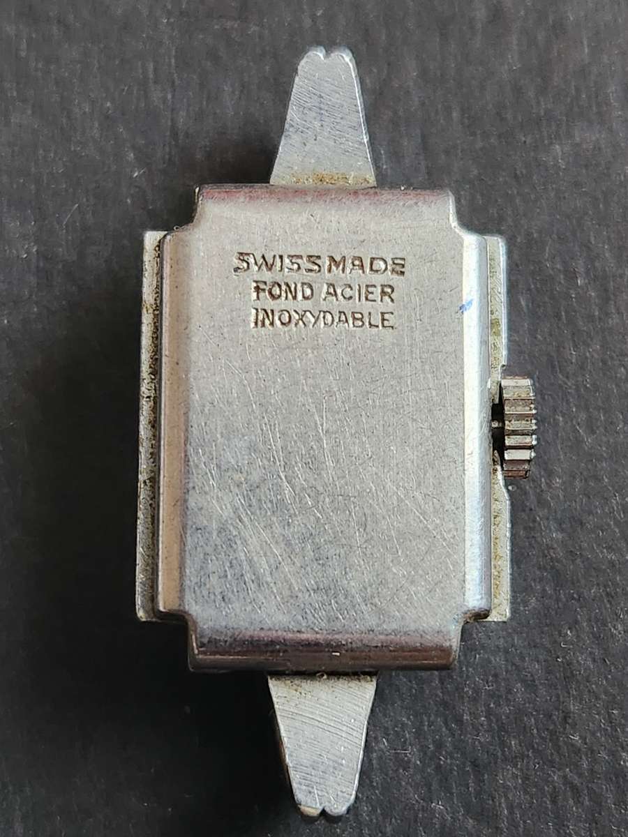 Vintage Ladies Lanco Mechanical Wrist Watch (runs on/off) needs to be serviced- as per photograph