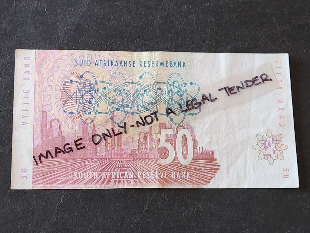 CL Stals Fifty Rand 2nd Issue Note (nice condition) - as per photograph