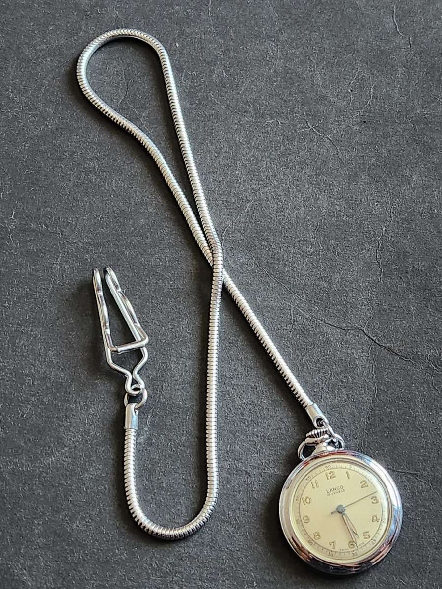 Lanco 15 Jewels Mechanical Ladies Fob Watch Swissmade(working) - as per photograph