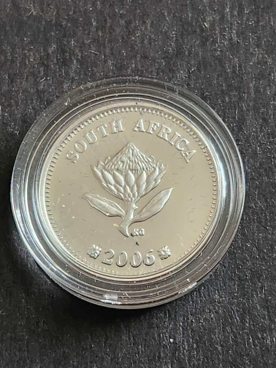 2006 Birds of Prey Series The Secretary Bird 2 1/2c Tickey Sterling Silver (1.414g) no. 0479