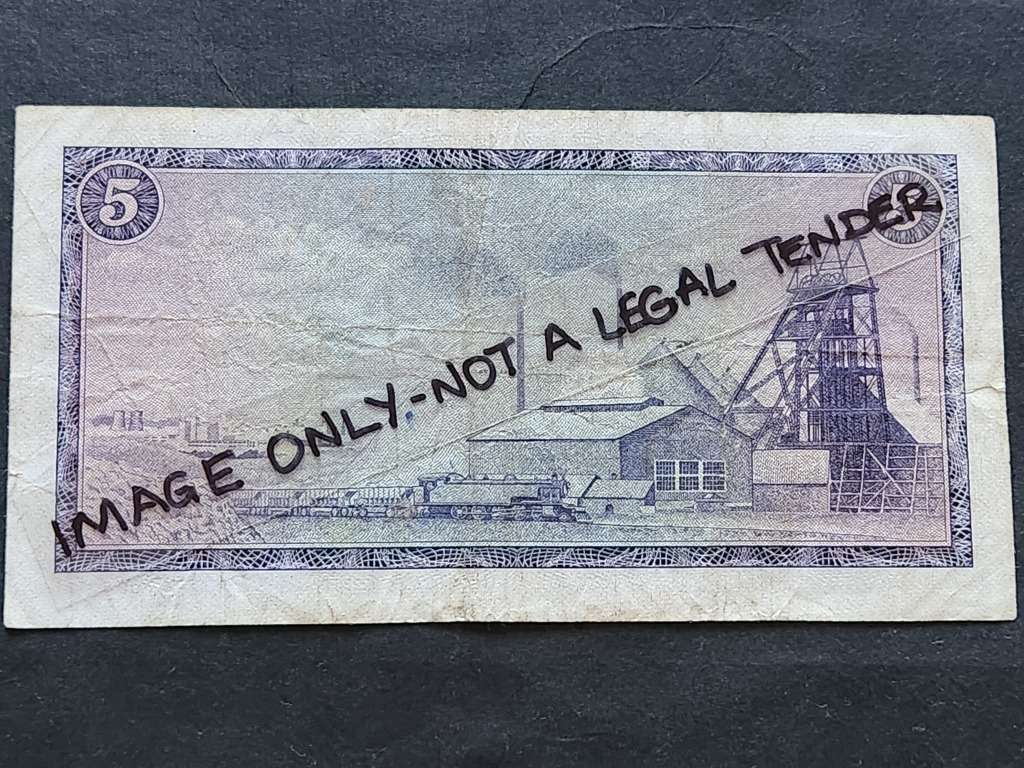 TW de Jongh R5 Note 1st issue 1967 - as per photograph