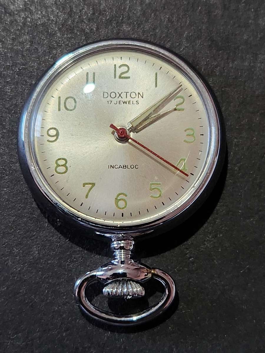 Doxton 17 Jewels Nurse`s Incablock Fob Watch (excellent condition) - as per photograph