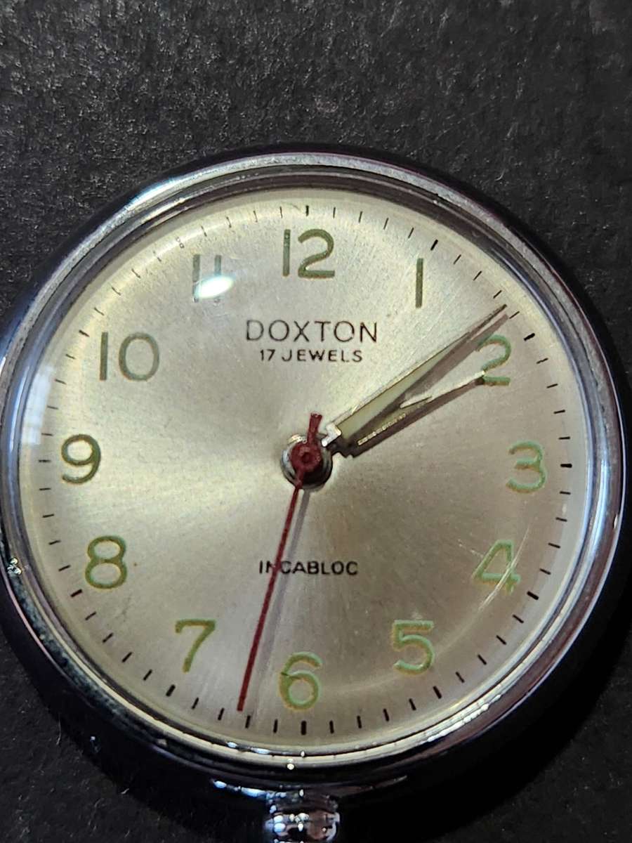 Doxton 17 Jewels Nurse`s Incablock Fob Watch (excellent condition) - as per photograph