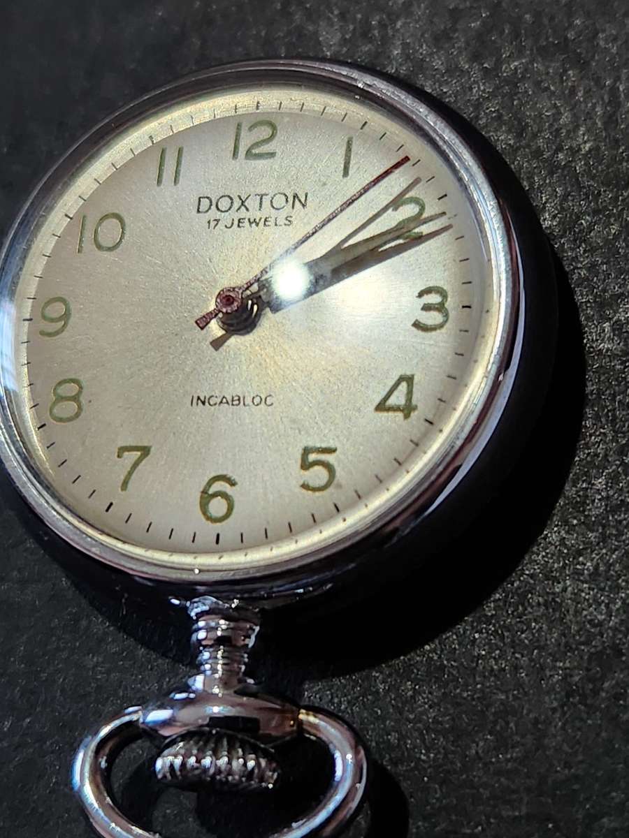 Doxton 17 Jewels Nurse`s Incablock Fob Watch (excellent condition) - as per photograph