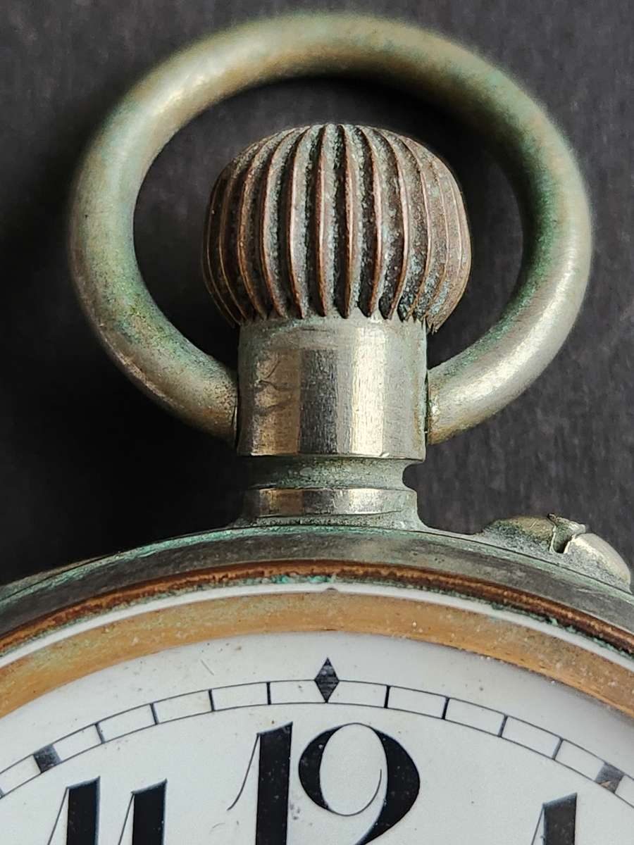 Vintage Mappin & Webb Goliath Swiss Made Pocket Watch 60 mm (not working) - as per photograph