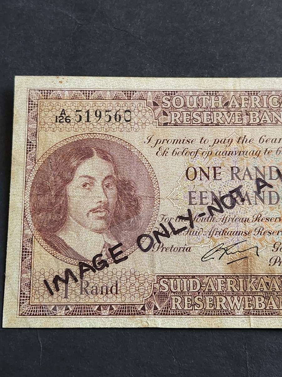 G Rissik One Rand 1st issue 1961 A/E - as per photograph