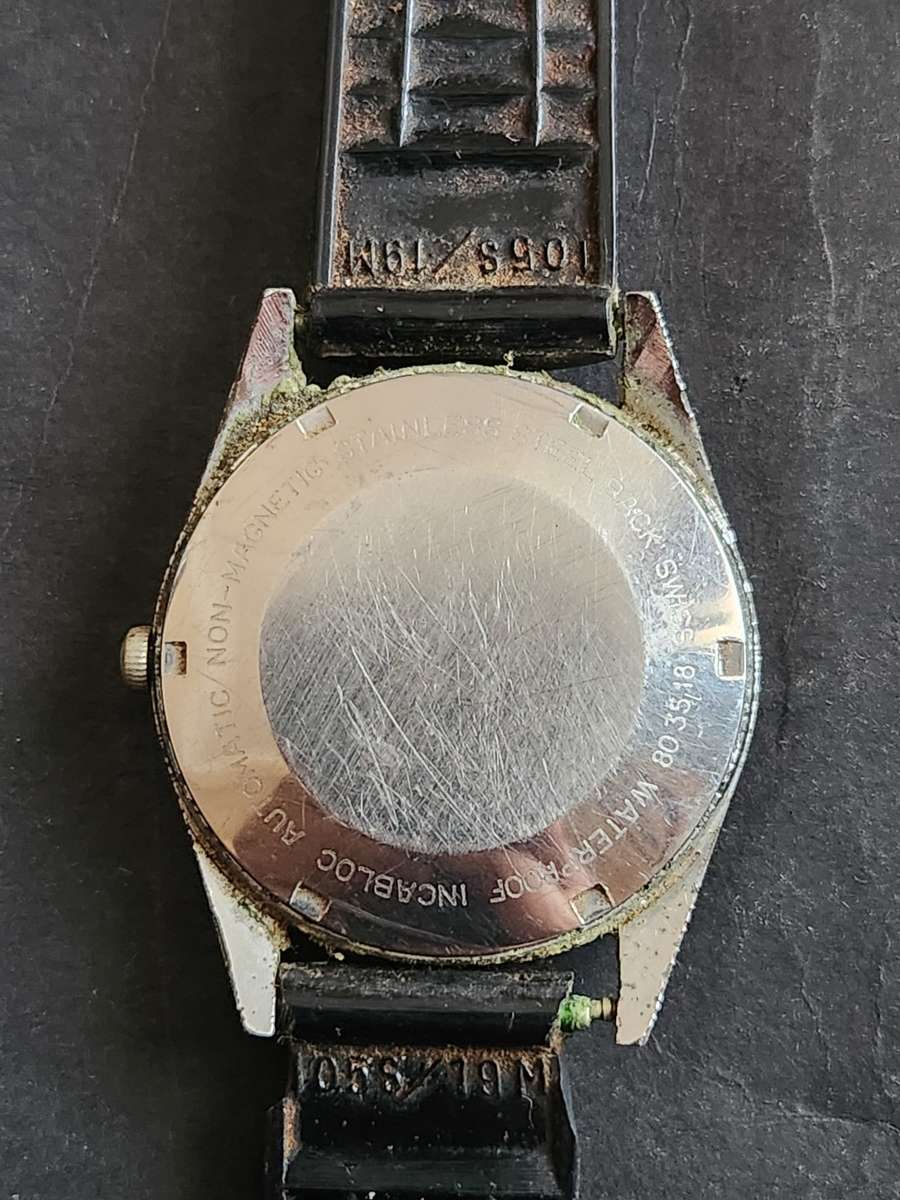 Vintage Rotary 21 Jewels Swiss made Automatic Wrist Watch (not working) - as per photograph
