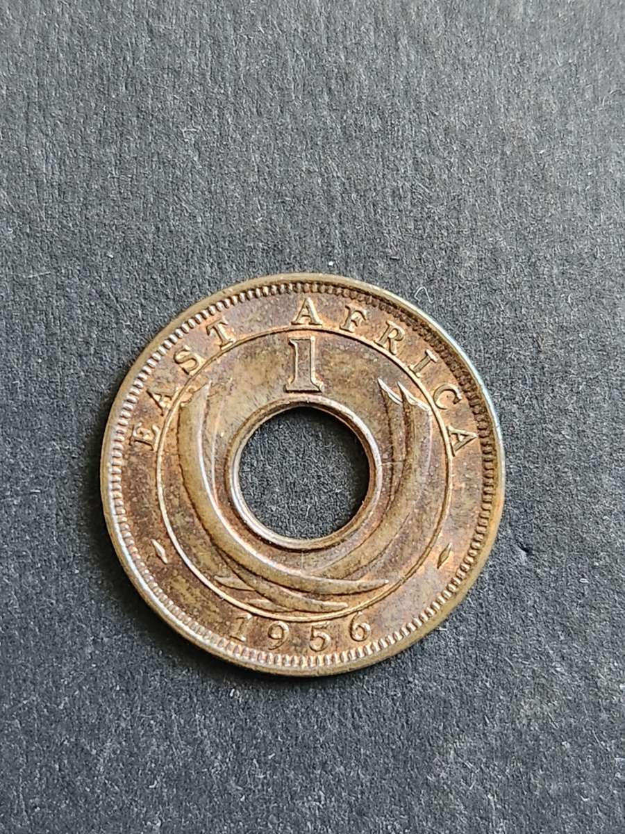 East Africa One Cent 1956 EF+/UNC - as per photograph