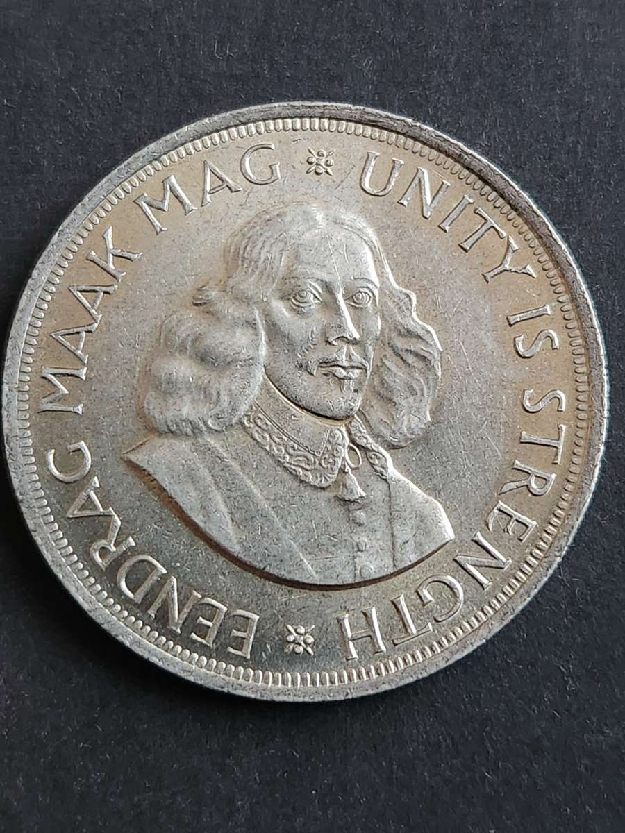 Republic 50 Cents 1963 Silver - as per photograph