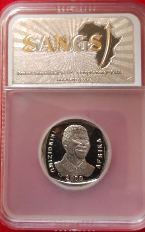 2000 MANDELA (SMILEY) SANGS GRADED PF66