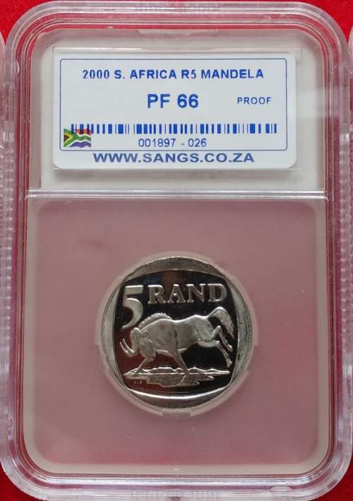 2000 MANDELA (SMILEY) SANGS GRADED PF66
