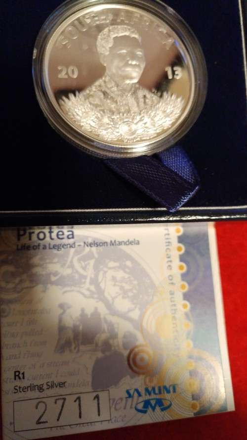 2013 PROOF LIFE OF A LEGEND NELSON MANDELA