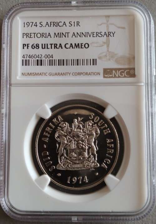 1974 S1R PF68 ULTRA CAMEO
