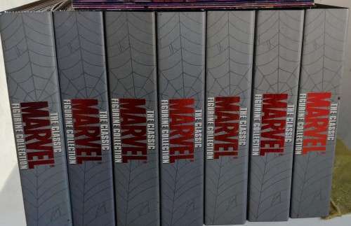 THE CLASSIC MARVEL LEAD FIGURINE COLLECTION - 116 LEAD FIGURINES