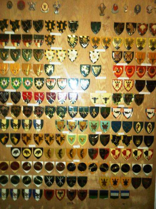 SADF INFANTRY COLLECTION (152 METAL FLASHES)