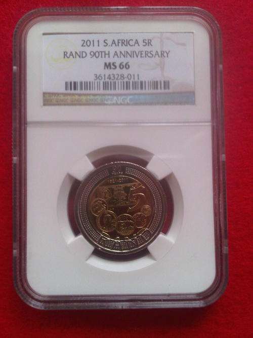 2011 SARB 90th ANNIVERSARY R5 - NGC GRADED MS66