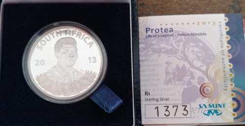 2013 Silver R1 Proof - Mandela (Life of a Legend)