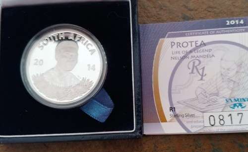 2014 Silver R1 - Mandela (Life of s Legend)