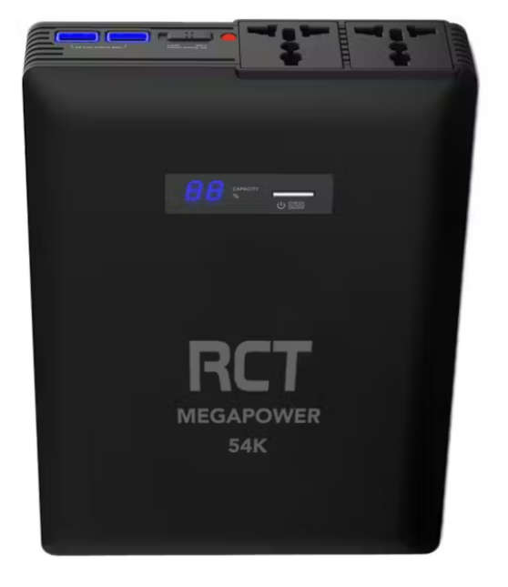 RCT MEGAPOWER S 54000mAh AC Power Bank