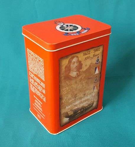 VOORTREKKER ("HOU KOERS") COFFEE TIN - 350 YEARS
