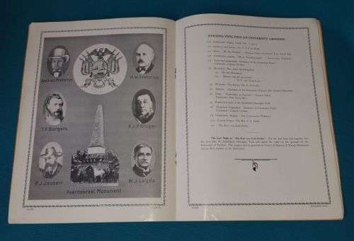 VOORTREKKER CENTENARY 1938 BOOKLET (LAST STAGE OF THE SYMBOLIC TREK)