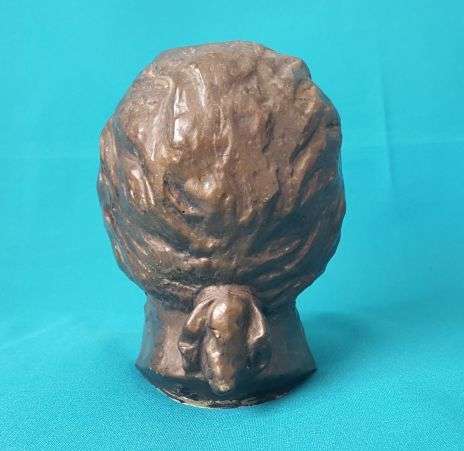 VINTAGE DETAILED MOZART HEAVY CERAMIC BUST