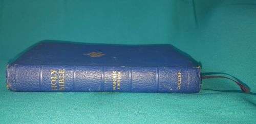 OLD FREEMASONS/ MASONIC (DORIC LODGE) BIBLE, 1951