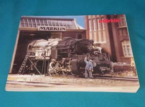 MARKLIN RAILWAYS COMPLETE PROGRAM/ CATALOGUE (1994/95 E)