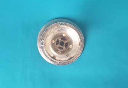 LARGE OLD SILVER PLATED CANDLESTICK (ENGLAND)