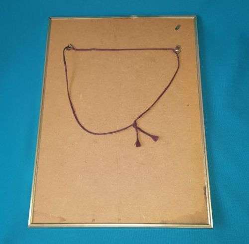 NICE FRAMED WHITE HORSE BAR/ ADVERTISING MIRROR