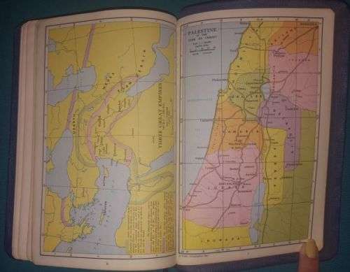 OLD FREEMASONS/ MASONIC (DORIC LODGE) BIBLE, 1951