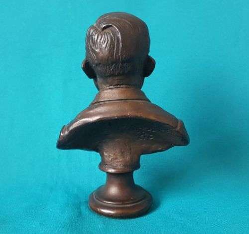 ANGLO BOER WAR: GENERAL DE WET BUST, BY P. MINNAAR (1980)