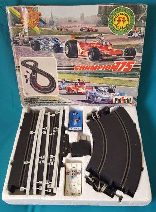 VINTAGE POLISTIL CHAMPION175 JODY SCHECKTER SET IN BOX (1979)