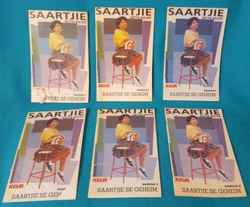 6 X TROMPIE / SAARTJIE SOFT-COVER BOOKLETS