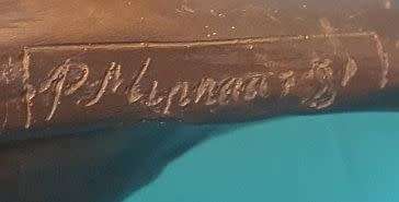 ANGLO BOER WAR: LARGE GENERAL JAN SMUTS BUST, BY P. MINNAAR (1981)