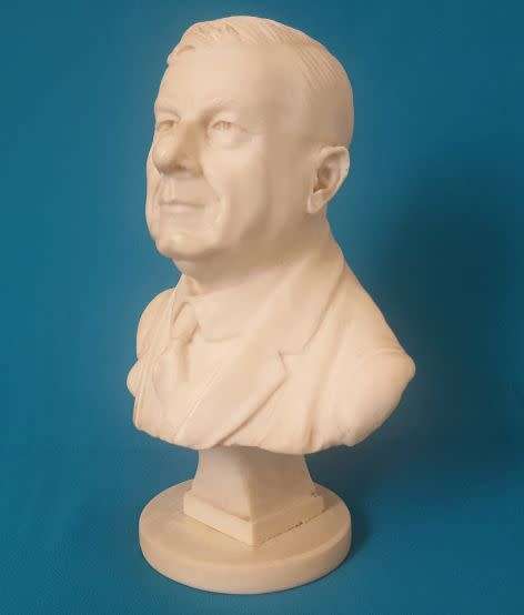 SCARCE!!: DR. H.F VERWOERD BUST, BY P. MINNAAR (1972)