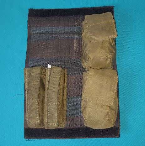 SADF Special Forces Niemoller Style Webbing  Removable Ammo Pouches With Velcro Backing