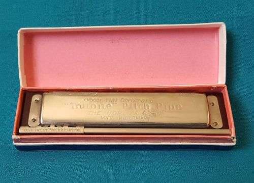 OLD HOHNER'S HARMONICA PITCH PIPE IN ORIGINAL BOX