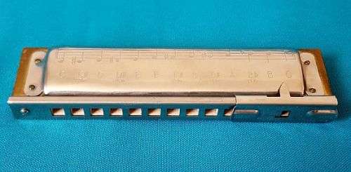 OLD HOHNER'S HARMONICA PITCH PIPE IN ORIGINAL BOX