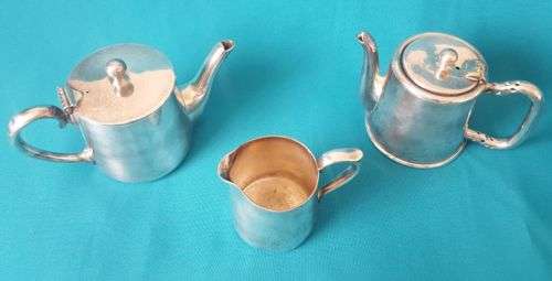 OLD SILVER PLATED E.P.N.S TEA / COFFEE SET