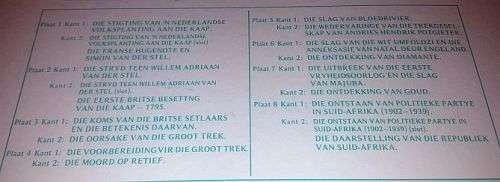 "ONS LEWENDE GESKIEDENIS" AFRICANA LP'S BOX SET