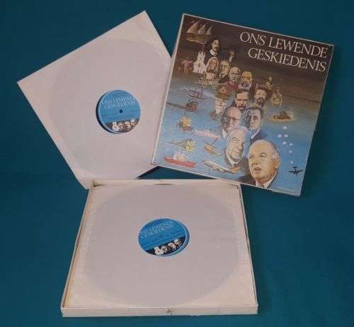 "ONS LEWENDE GESKIEDENIS" AFRICANA LP'S BOX SET