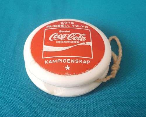 OLD COCA-COLA RUSSELL CHAMPIONSHIP YO-YO (ENG + AFR)