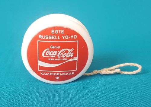 OLD COCA-COLA RUSSELL CHAMPIONSHIP YO-YO (ENG + AFR)