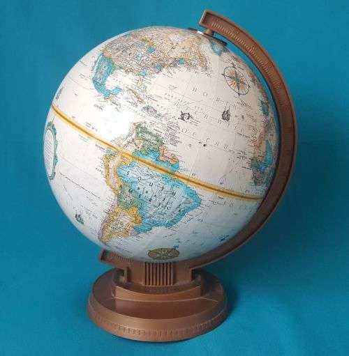 VINTAGE REPLOGLE WORLD GLOBE
